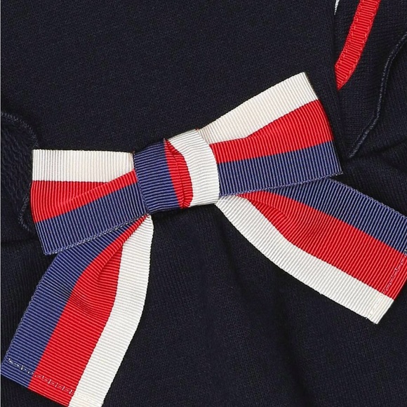 GUCCI Baby Cotton-jersey Dress In Blue - Picture 7 of 7